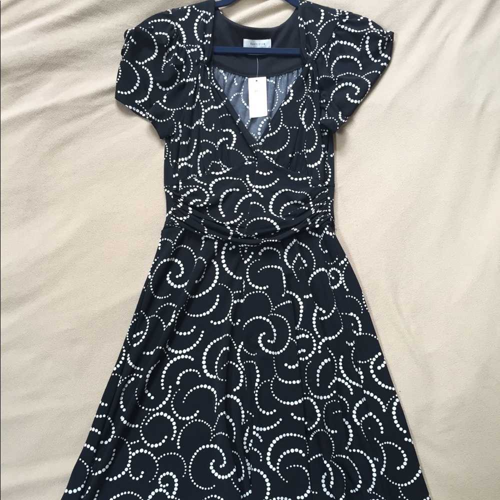 Black and white Van Heiden dress.